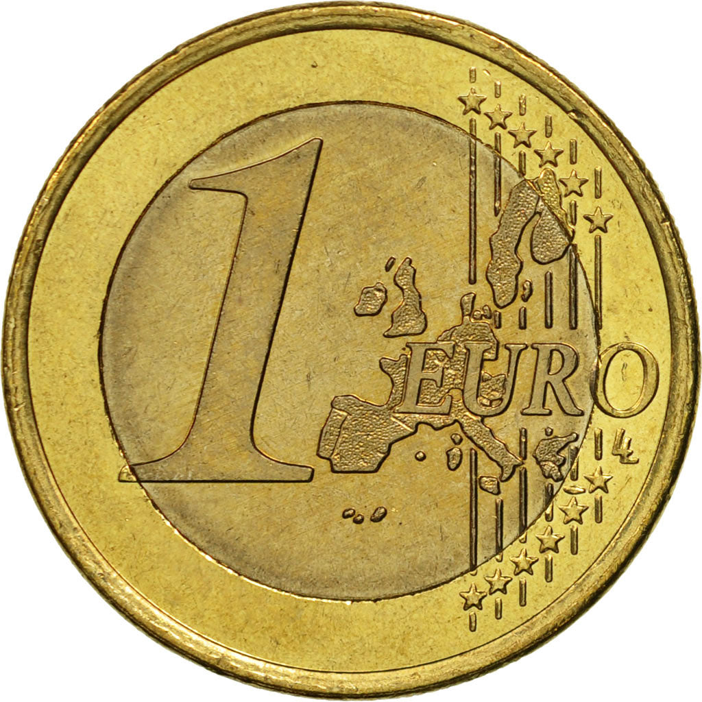 Monaco, Euro, 2001, MS(63), Bi-Metallic, KM:173