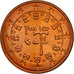 Portugal, 5 Euro Cent, 2008, MS(63), Copper Plated Steel, KM:742