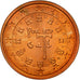 Portugal, 2 Euro Cent, 2008, Lisbon, MS(63), Miedź platerowana stalą, KM:741