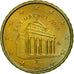San Marino, 10 Euro Cent, 2010, MS(63), Brass, KM:482