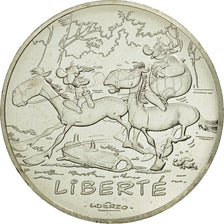 Coin, France, 10 Euro, Liberté, Astérix Obélix à cheval, 2015, MS(63)