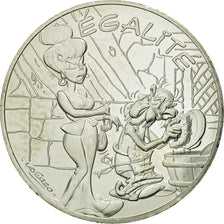 Coin, France, 10 Euro, Egalité Mme Agecanonix, Agecanonix, 2015, MS(63), Silver