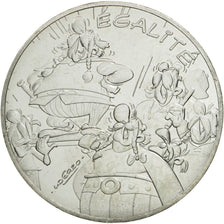 Coin, France, 10 Euro, Egalité, Abraracourcix, Obélix, 2015, MS(63), Silver