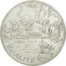France, 10 Euro, Egalité, Gaulois, Chaudron, 2015, MS(63), Silver