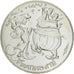 Coin, France, 10 Euro, Fraternité, Obélix, Danse, 2015, MS(63), Silver