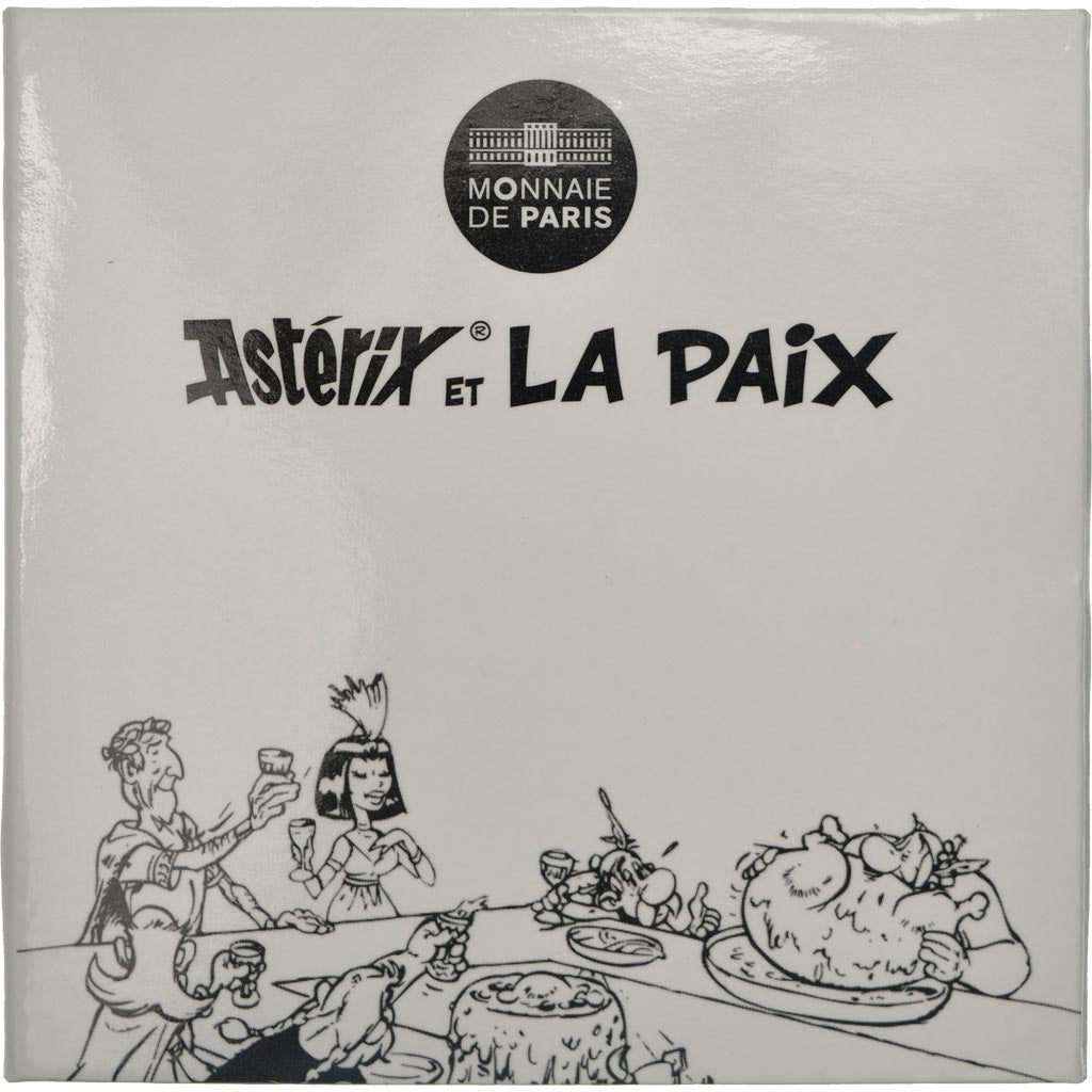 Coin, France, 50 Euro, Astérix, Paix, 2015, MS(65-70), Silver