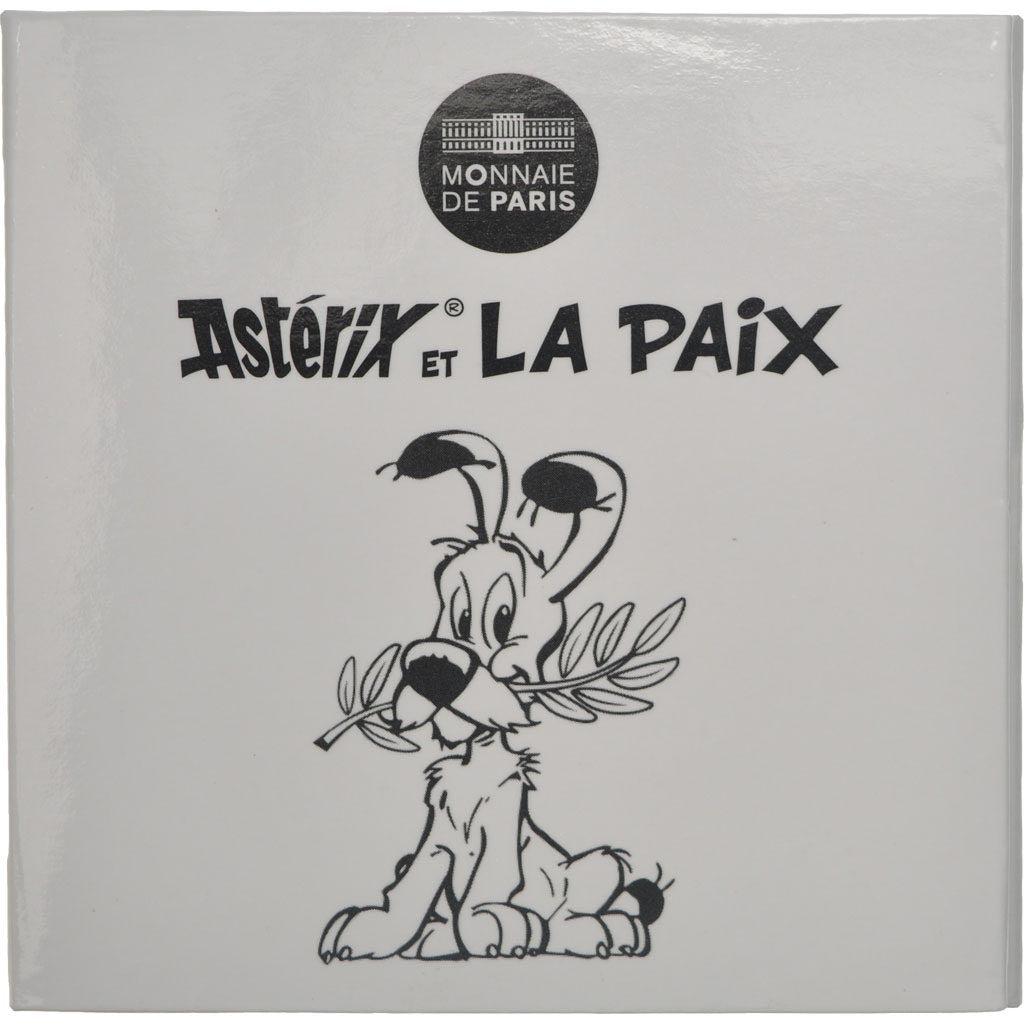 France, 50 Euro, Astérix, Paix, 2015, MS(65-70), Silver