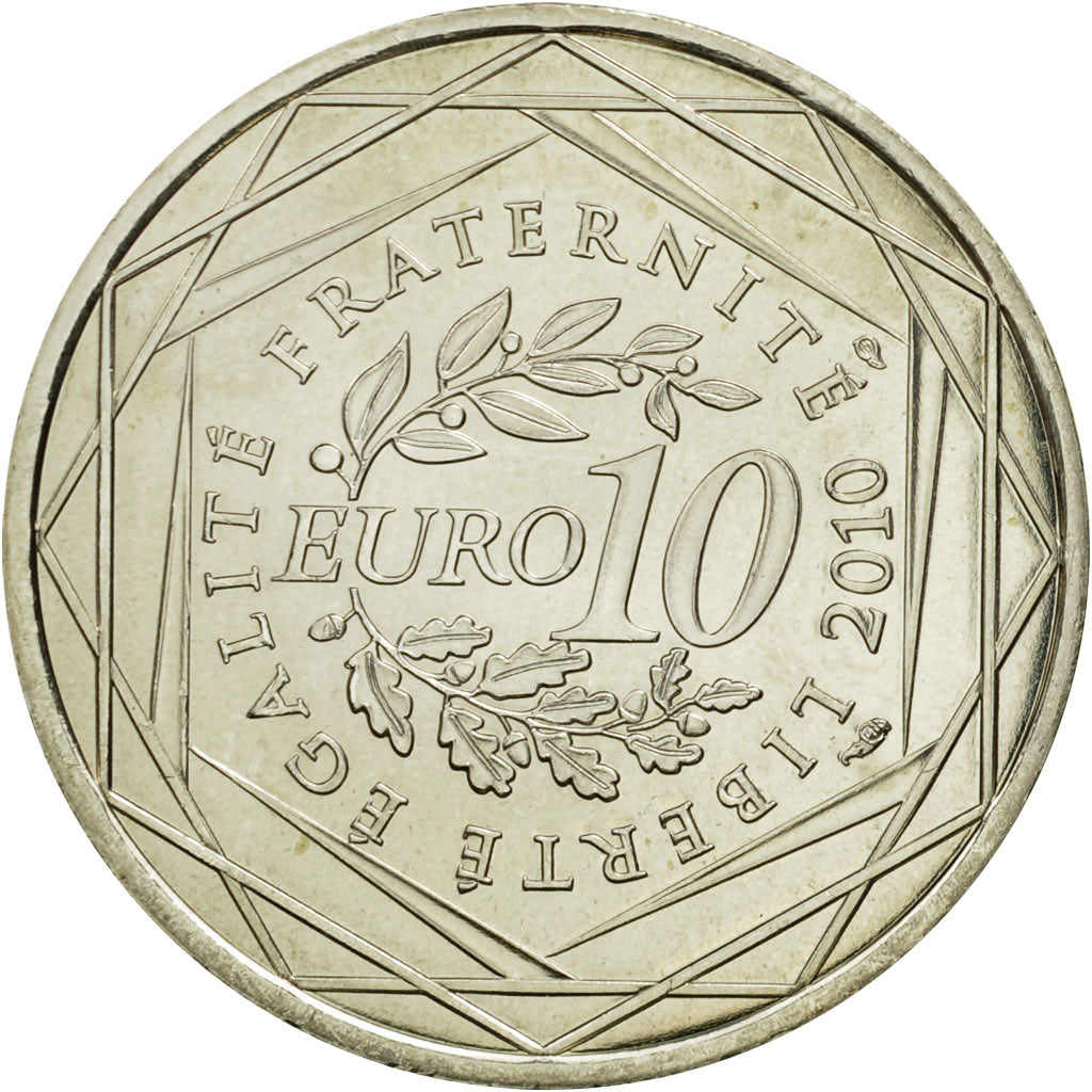 Coin, France, 10 Euro, Alsace, 2010, MS(63), Silver, KM:1652