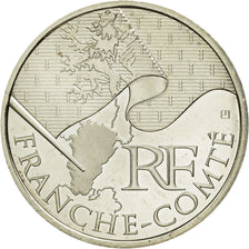 Coin, France, 10 Euro, Franche-Comté, 2010, MS(63), Silver, KM:1653