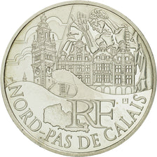 Coin, France, 10 Euro, Nord-Pas de Calais, 2011, MS(63), Silver, KM:1745