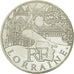 France, 10 Euro, Lorraine, 2011, MS(63), Silver, KM:1743