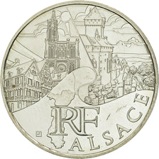France, 10 Euro, Alsace, 2011, MS(63), Silver, KM:1734