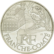 Coin, France, 10 Euro, Franche-Comté, 2011, MS(63), Silver, KM:1735