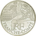 Coin, France, 10 Euro, Franche-Comté, 2011, MS(63), Silver, KM:1735