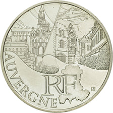 Coin, France, 10 Euro, Auvergne, 2011, MS(63), Silver, KM:1728