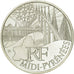 France, 10 Euro, Midi-Pyrénées, 2011, MS(63), Silver, KM:1752