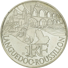 France, 10 Euro, Languedoc-Rousillon, 2011, MS(63), Silver, KM:1741