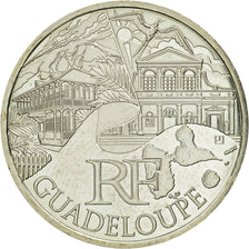Coin, France, 10 Euro, Guadeloupe, 2011, MS(63), Silver, KM:1737