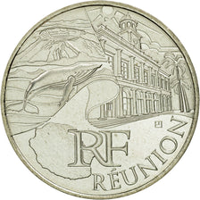 Coin, France, 10 Euro, Réunion, 2011, MS(63), Silver, KM:1750