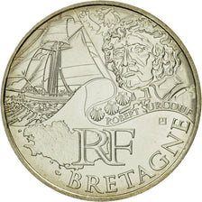 Coin, France, 10 Euro, Bretagne, 2012, MS(63), Silver, KM:1866