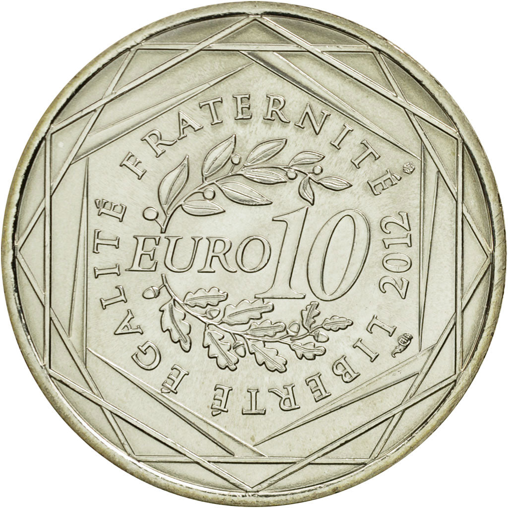 Frankreich, 10 Euro, Ile de France, 2012, UNZ, Silber, KM:1875