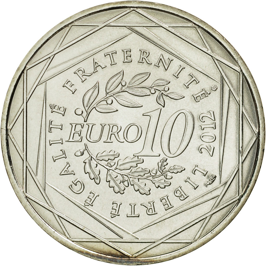 Coin, France, 10 Euro, Alsace, 2012, MS(63), Silver, KM:1870