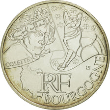 Coin, France, 10 Euro, Bourgogne, 2012, MS(63), Silver, KM:1867