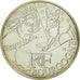 Coin, France, 10 Euro, Bourgogne, 2012, MS(63), Silver, KM:1867