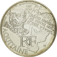 Moneta, Francia, 10 Euro, Aquitaine, 2012, SPL, Argento, KM:1863