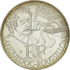 Coin, France, 10 Euro, Languedoc-Rousillon, 2012, MS(63), Silver, KM:1877