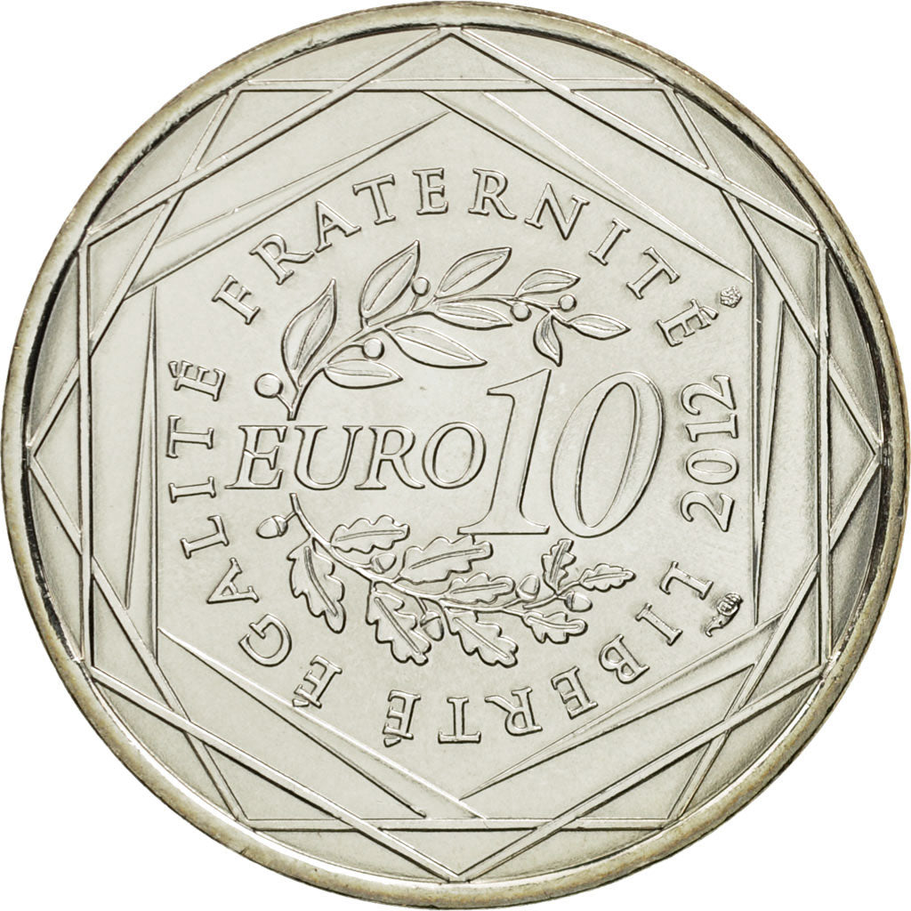 Coin, France, 10 Euro, Corse, 2012, MS(63), Silver, KM:1876