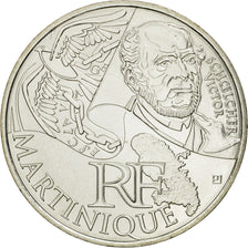 France, 10 Euro, Martinique, 2012, MS(63), Silver, KM:1879