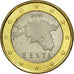 Estonia, 1 Euro, 2011, SC, Bimetálico