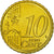 Estonia, 10 Euro Cent, 2011, Vantaa, MS(63), Mosiądz