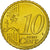 Estonia, 10 Euro Cent, 2011, UNZ, Messing