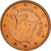 Cyprus, 5 Euro Cent, 2008, MS(63), Copper Plated Steel, KM:80