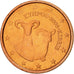 Cyprus, 2 Euro Cent, 2008, MS(63), Copper Plated Steel, KM:79