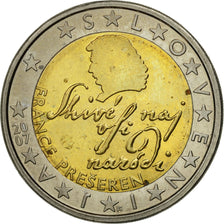 Eslovenia, 2 Euro, 2007, SC, Bimetálico, KM:75