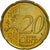 Slovenia, 20 Euro Cent, 2007, MS(63), Brass, KM:72