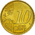 Slovakia, 10 Euro Cent, 2009, MS(63), Brass, KM:98