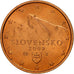 Słowacja, 2 Euro Cent, 2009, Kremnica, MS(63), Miedź platerowana stalą, KM:96