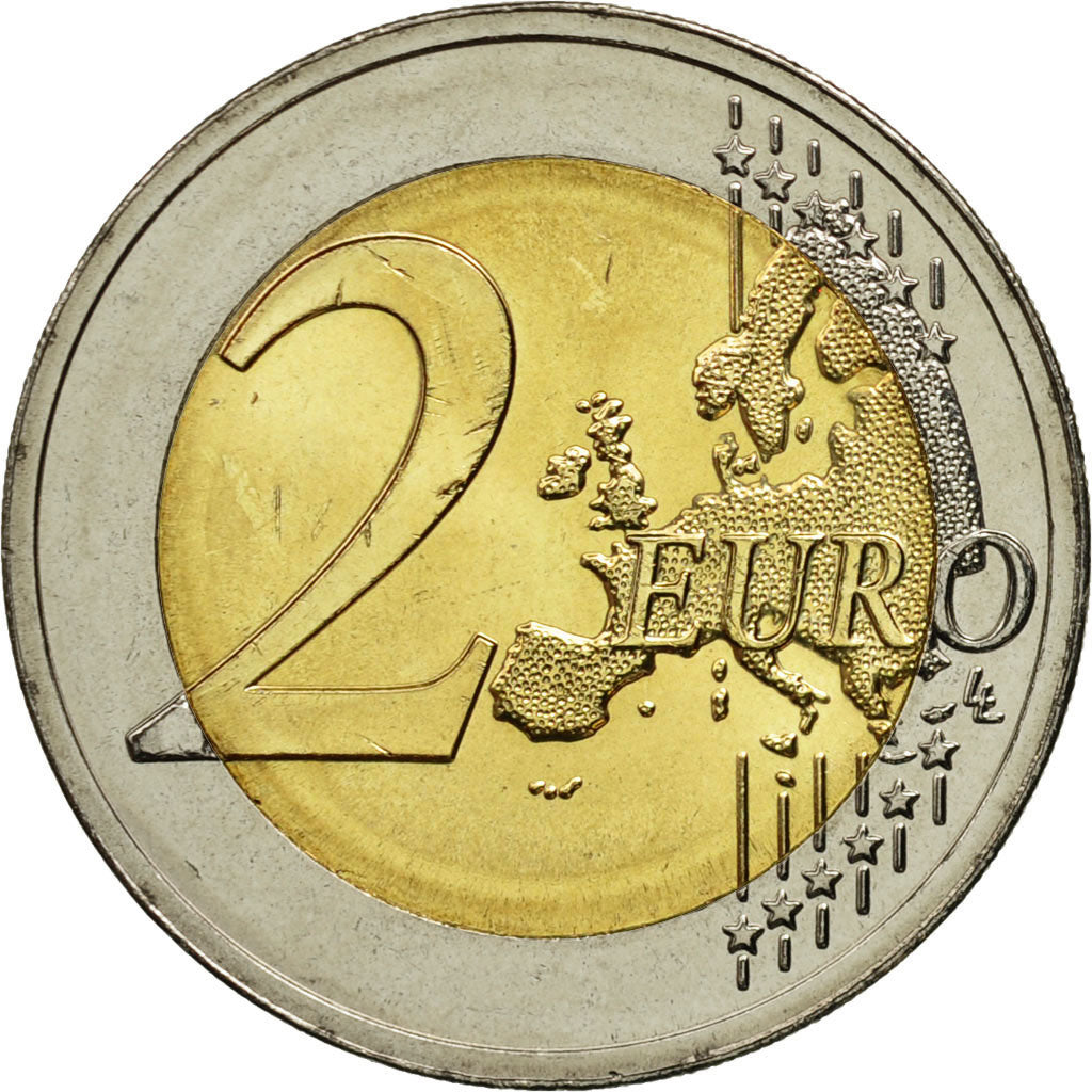 Lithuania, 2 Euro, 2015, MS(63), Bi-Metallic