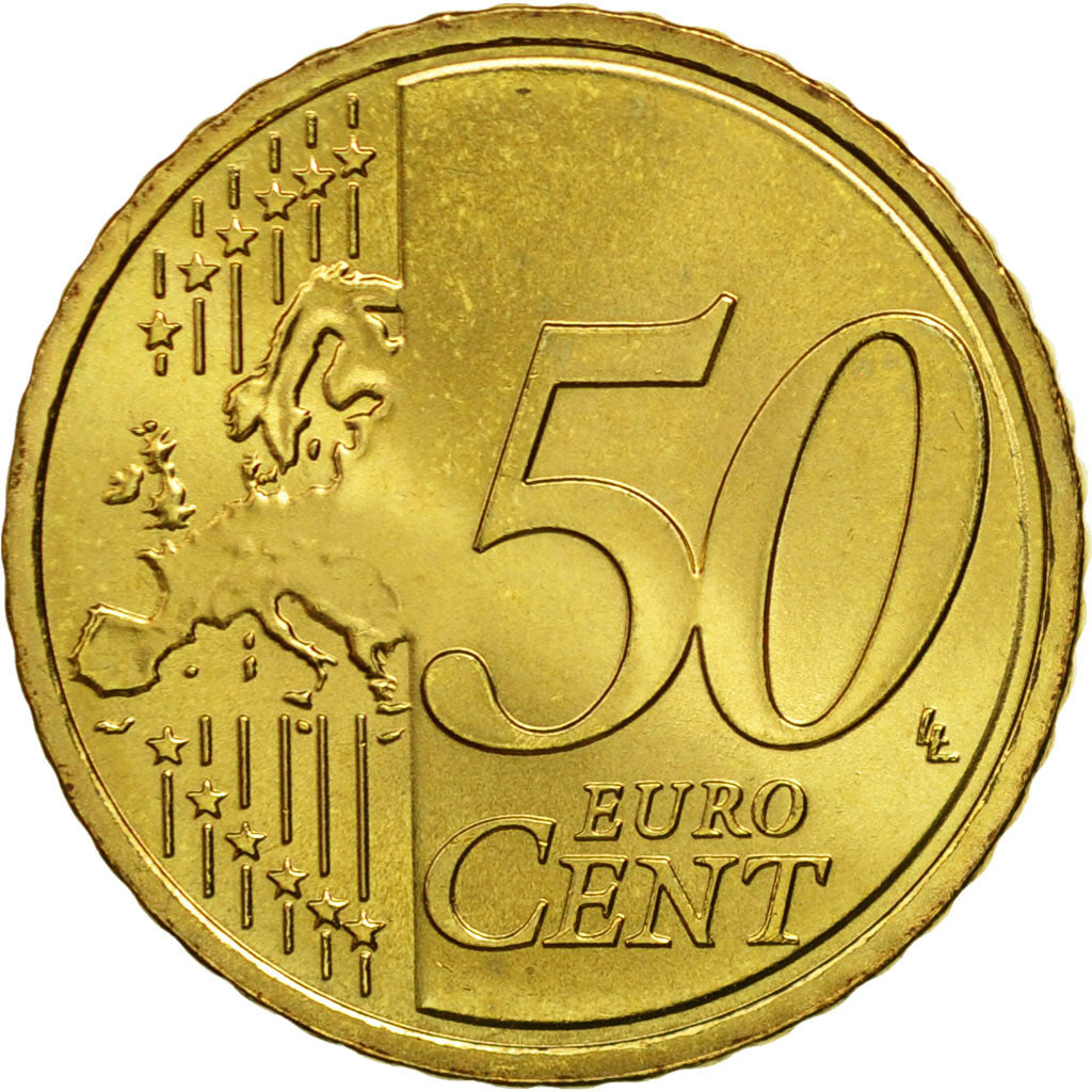 Lithuania, 50 Euro Cent, 2015, MS(63), Brass