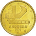 Andorra, 50 Euro Cent, 2014, SPL, Laiton