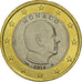 Monaco, Euro, 2014, MS(63), Bi-Metallic