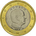 Monaco, Euro, 2014, SPL, Bi-Metallic