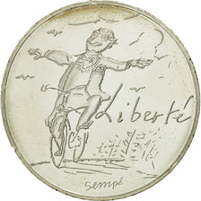 France, 10 Euro, Liberté Printemps Sempé, 2014, MS(63), Silver