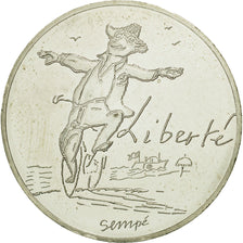 Coin, France, 10 Euro, Liberté Eté Sempé, 2014, MS(63), Silver