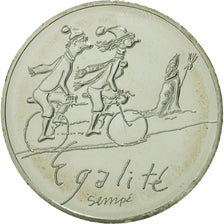 Coin, France, 10 Euro, Egalité Hiver Sempé, 2014, MS(63), Silver