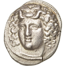 Moneta, Thessaly, Larissa, nymph, Larissa, Drachm, Larissa, SPL-, Argento
